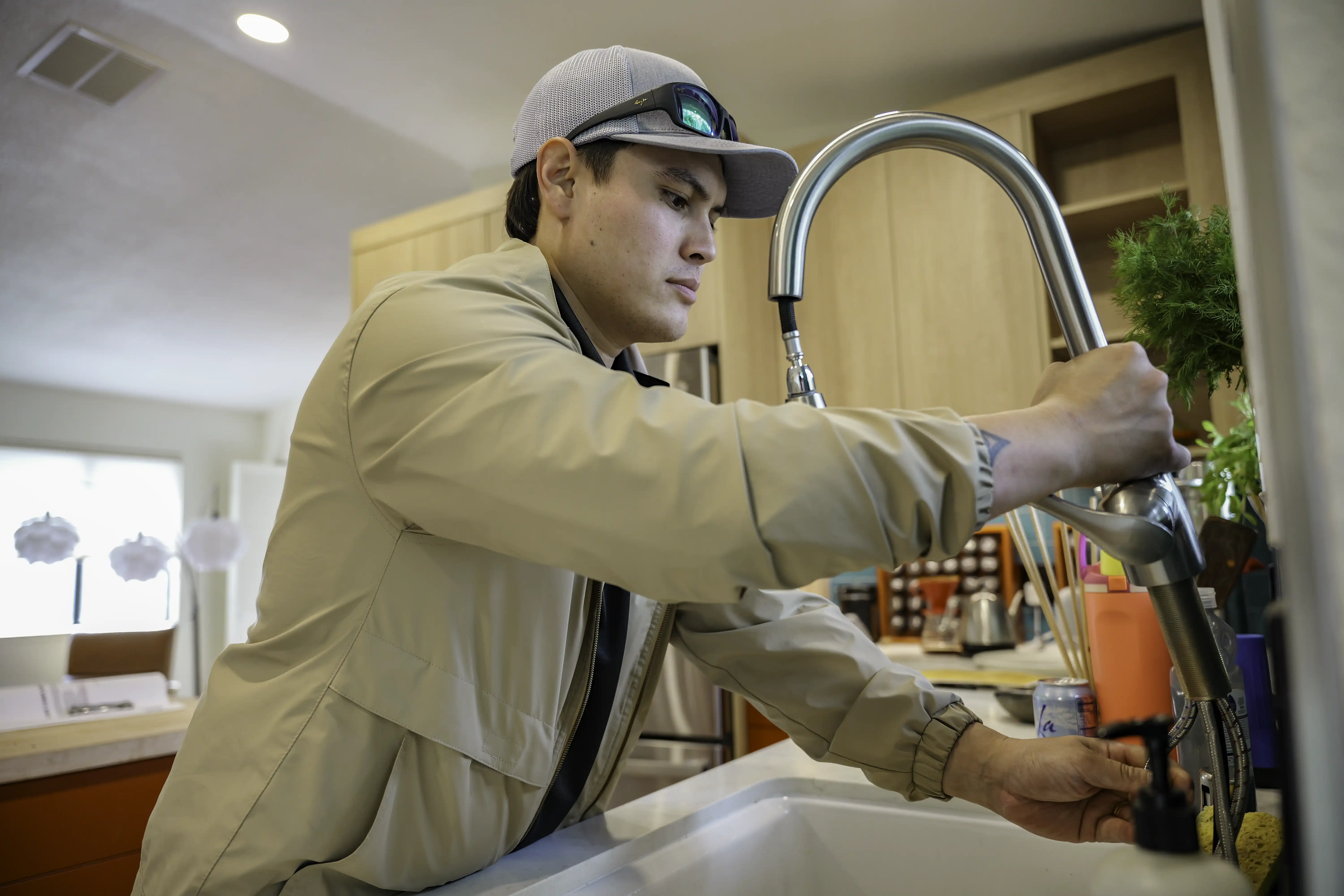 Faucet installation and plumbing repair in Central Valley